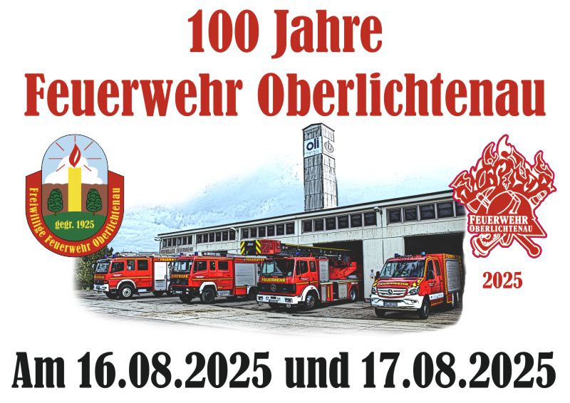 100 Jahre Feuerwehr Oberlichtenau